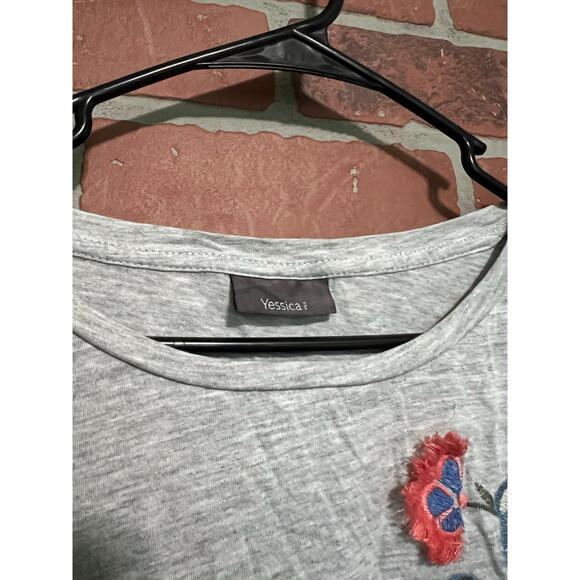 Yessica Floral Short Sleeve Top - L - Picture 3 of 8